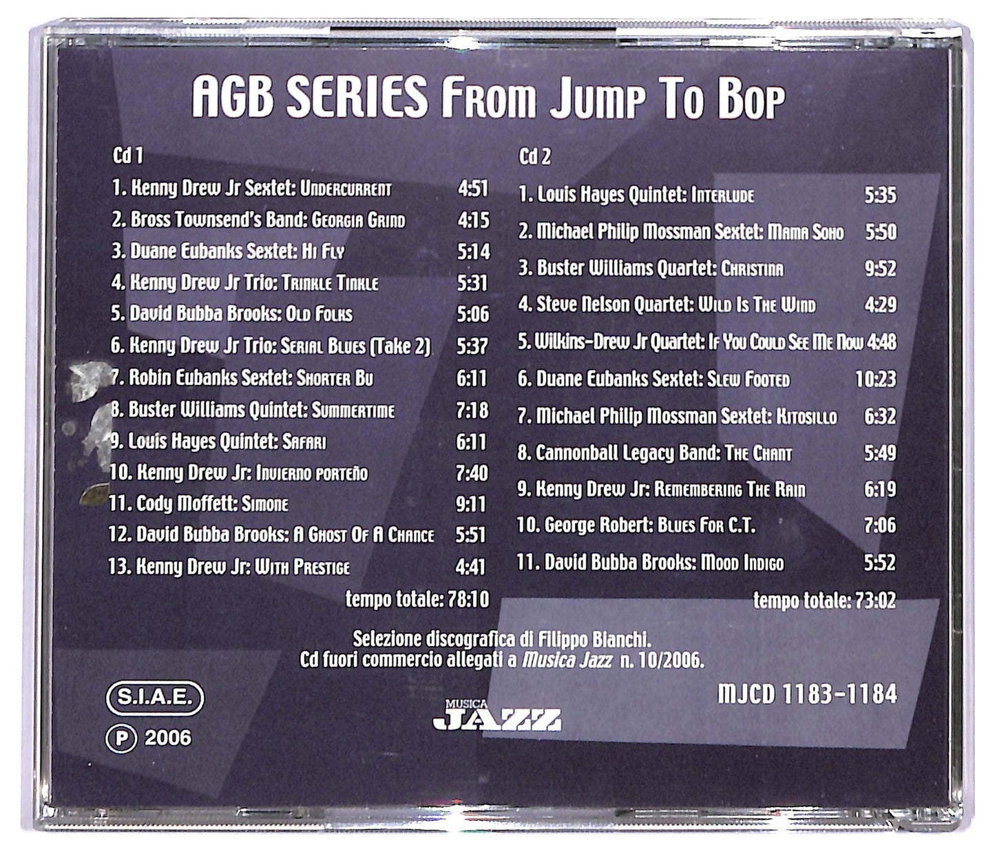 EBOND Various - AGB Series: From Jump to Bop CD CD091034