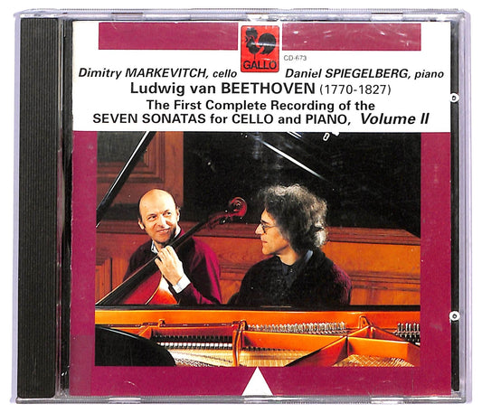 EBOND Ludwig van Beethoven - Seven Sonatas For Cello And Piano Vol. II CD CD091043