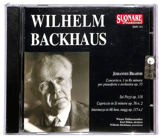 EBOND Wilhelm Backhaus - Brahms concerto n.1 in re minore CD CD091046