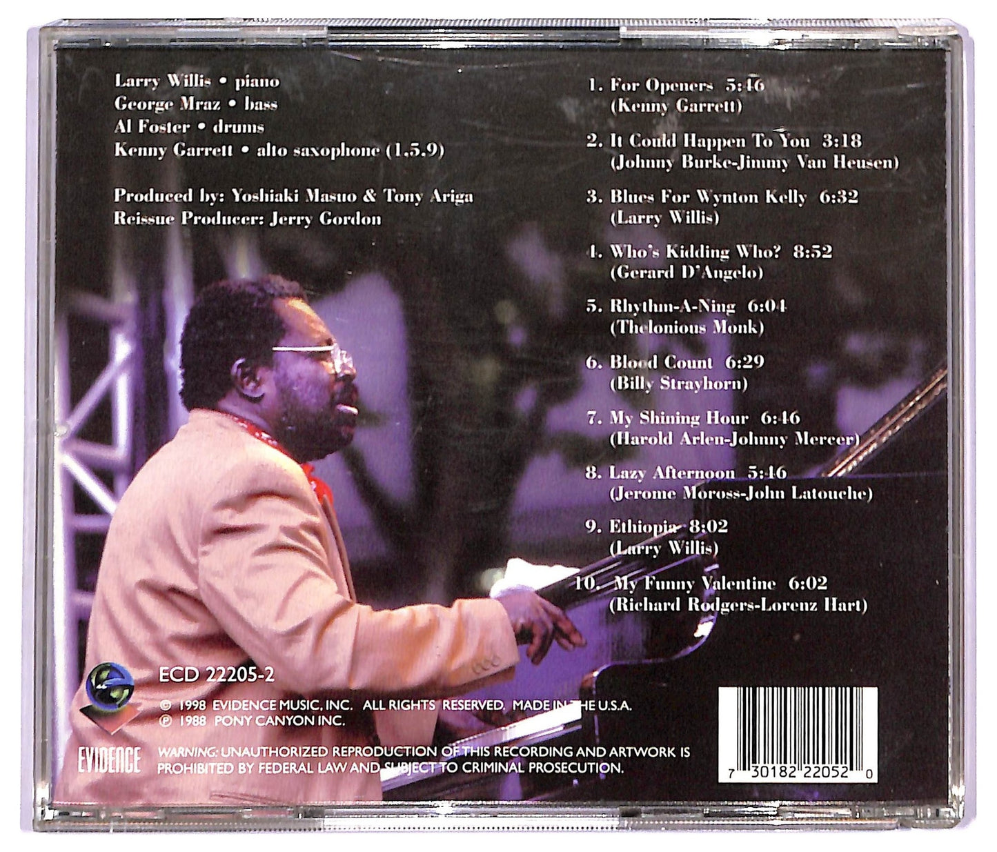 EBOND Larry Willis - My Funny Valentine CD CD091115