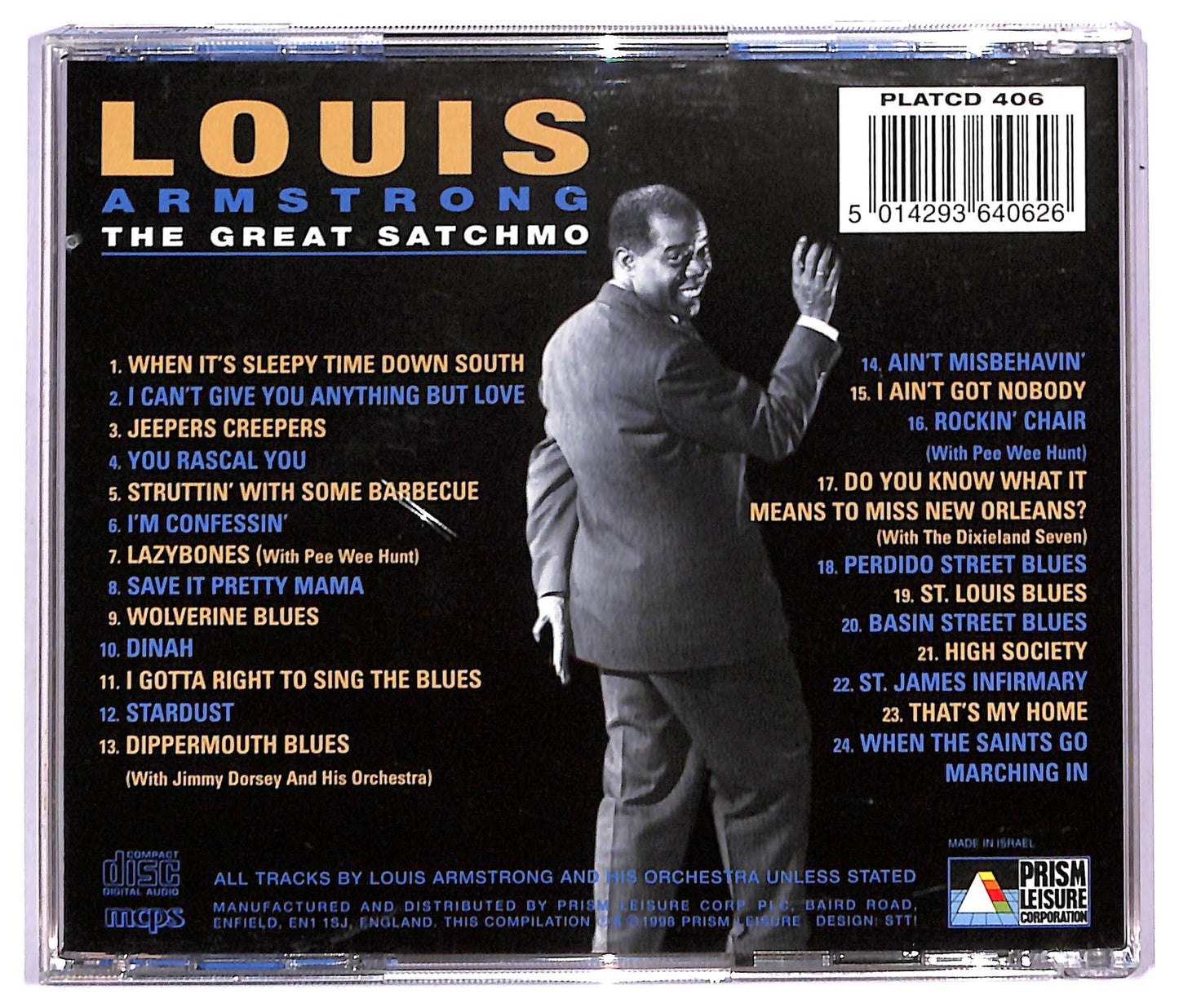 EBOND Louis Armstrong - The Great Satchmo CD CD091121