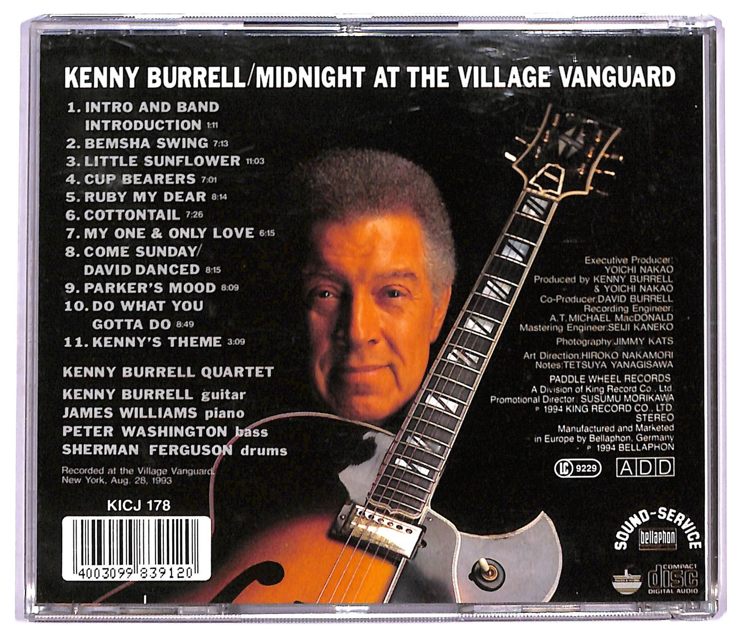 EBOND Kenny Burrell - Midnight At The Village Vanguard CD CD091126