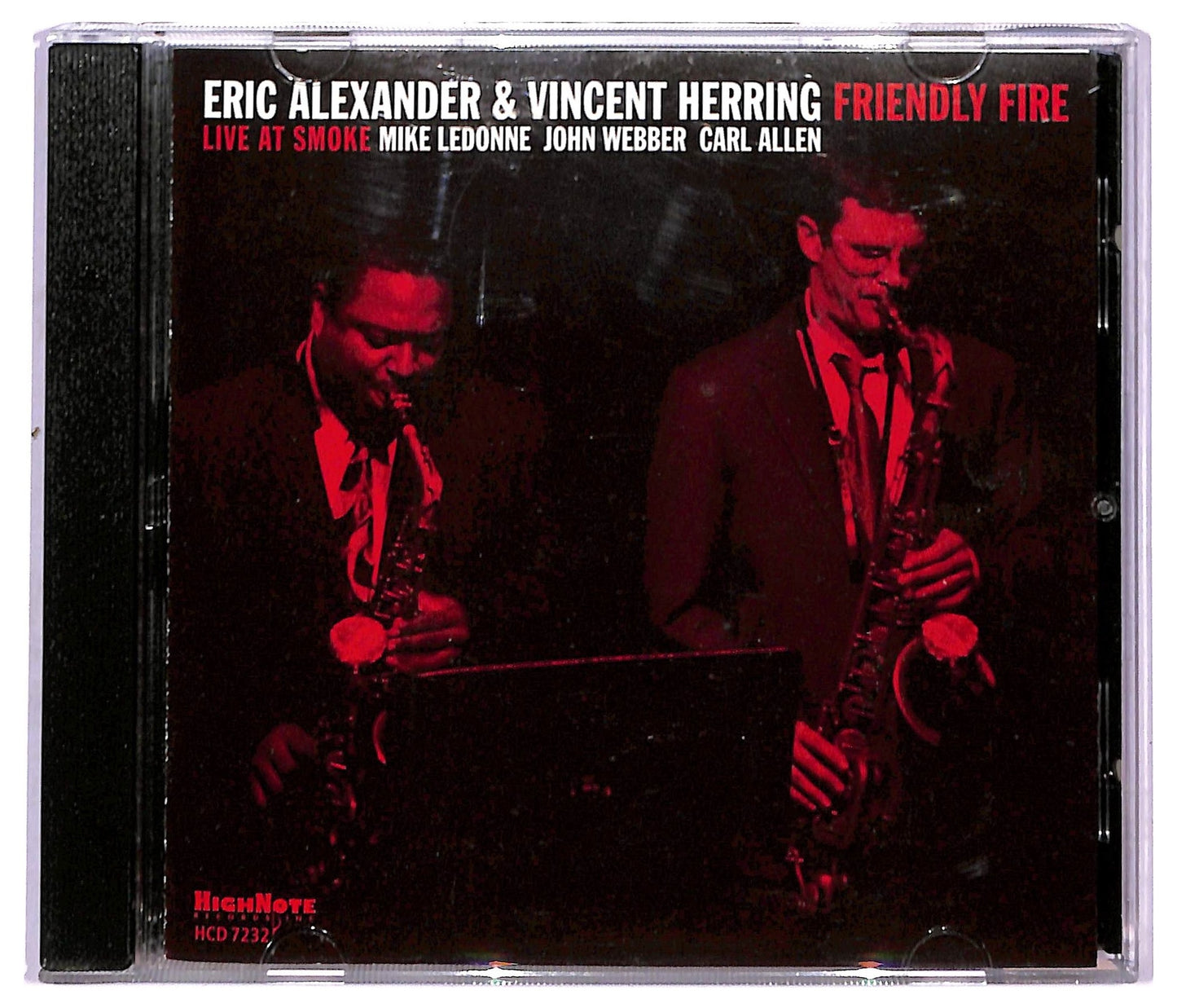 EBOND Eric Alexander & Vincent Herring - Friendly Fire: Live At Smoke CD CD091148