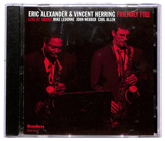 EBOND Eric Alexander & Vincent Herring - Friendly Fire: Live At Smoke CD CD091148
