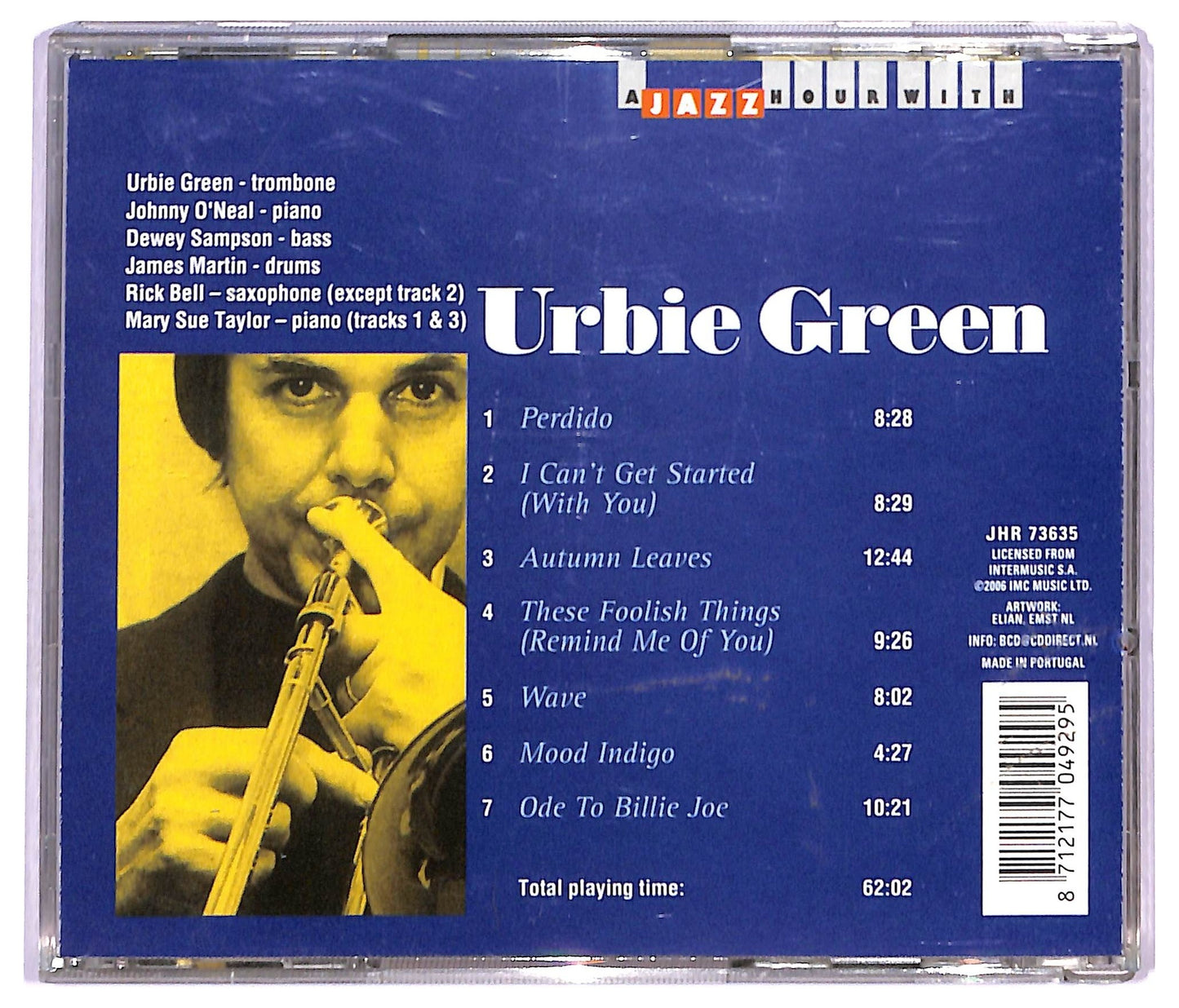 EBOND Urbie Green - Indigo Moods CD CD091206