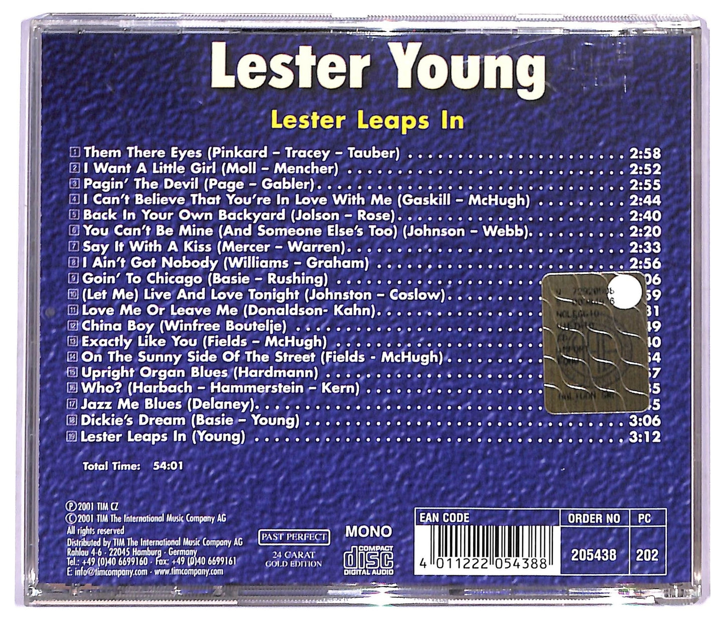 EBOND Lester Young - Lester Leaps In CD CD091211