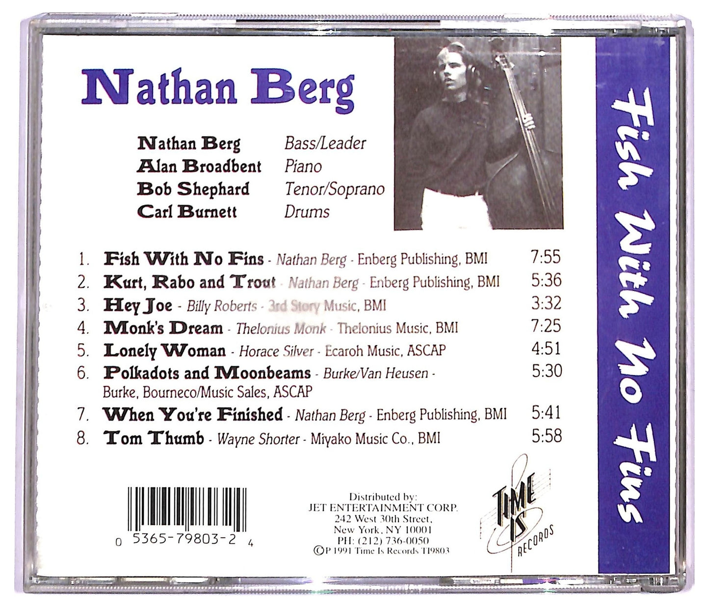 EBOND Nathan Berg - Fish With No Fins CD CD091238