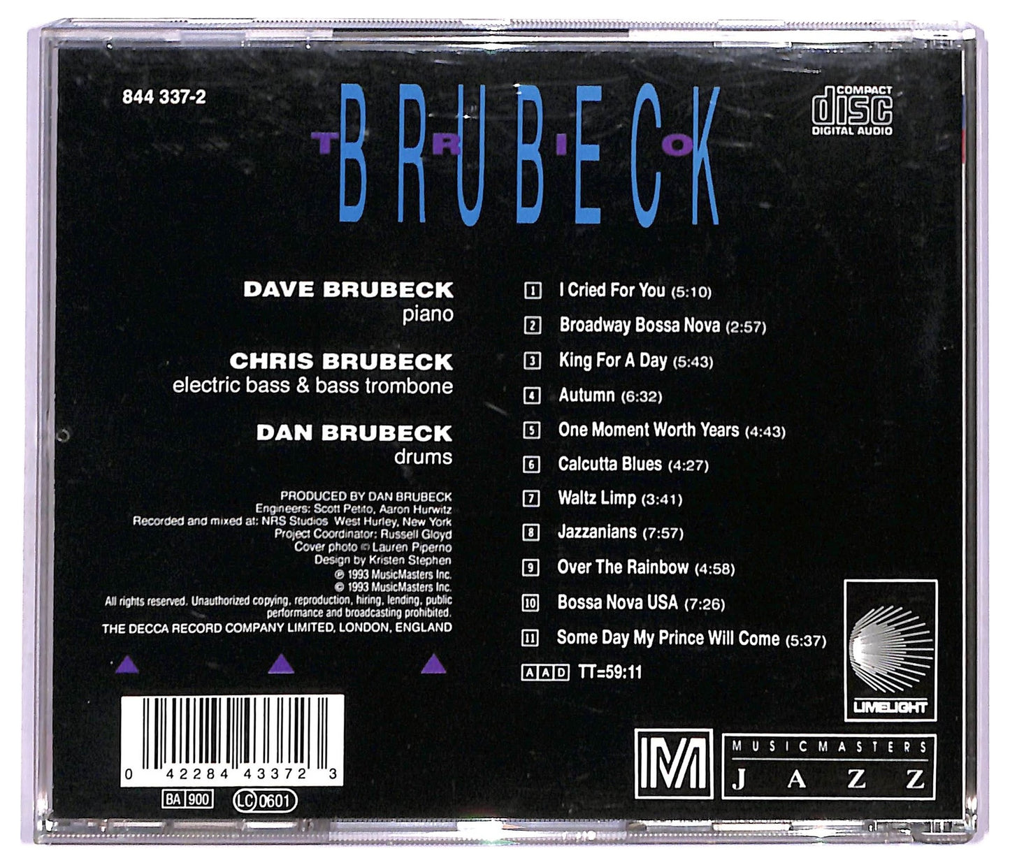 EBOND Dave Brubeck - Trio Brubeck CD CD091333
