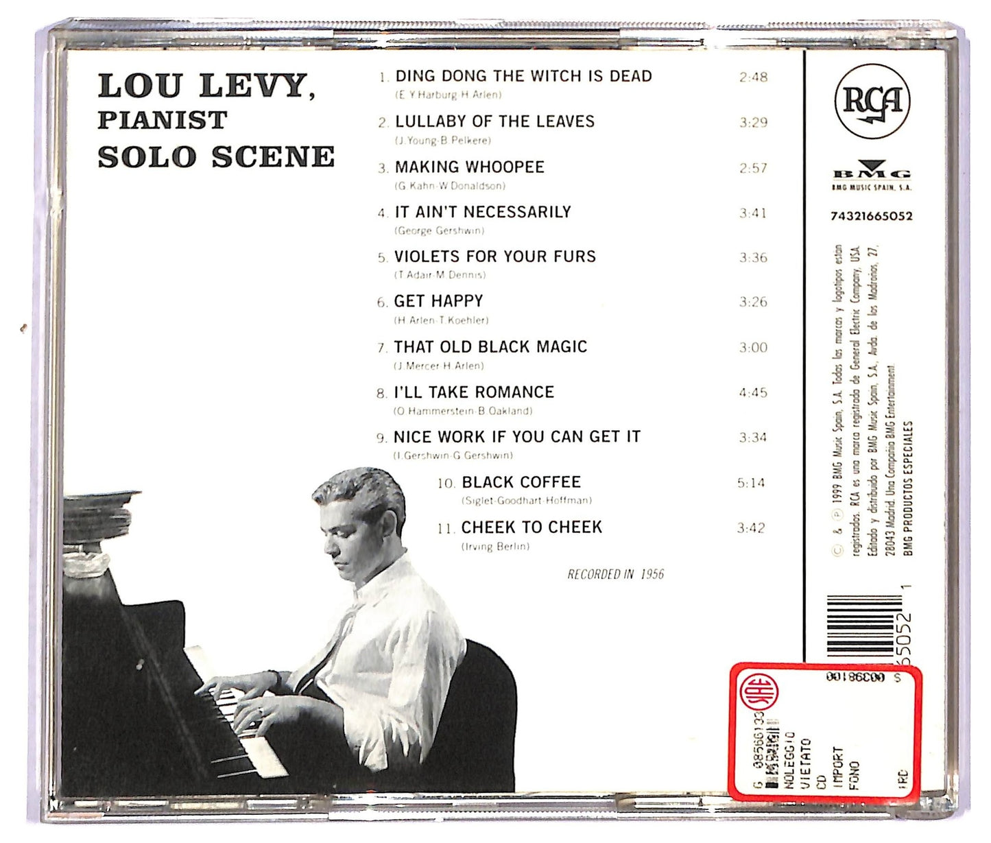 EBOND Lou Levy - Solo Scene CD CD091406