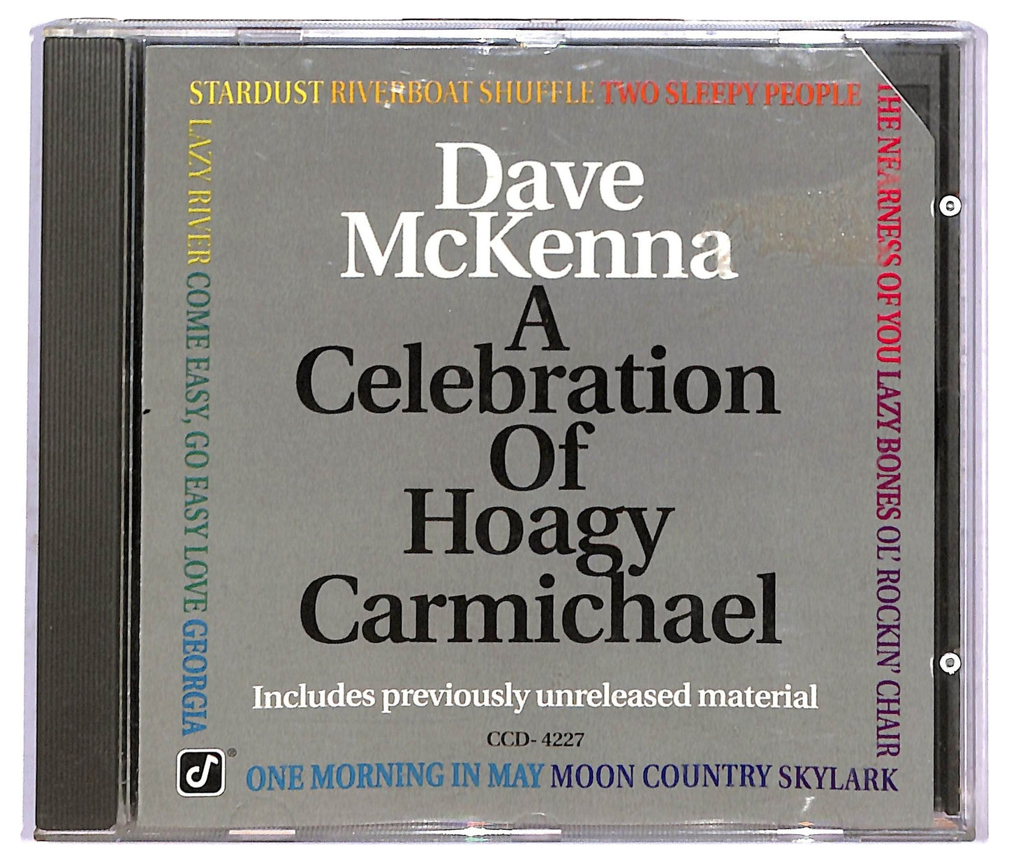 EBOND Dave McKenna - A Celebration Of Hoagy Carmichael CD CD091434