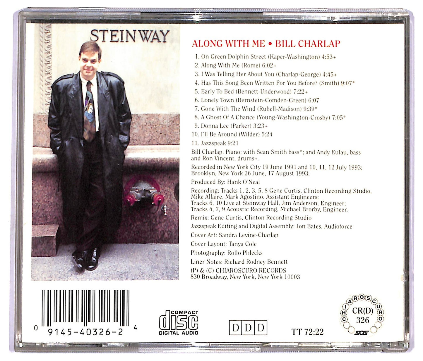 EBOND Bill Charlap - Along With Me CD CD091438