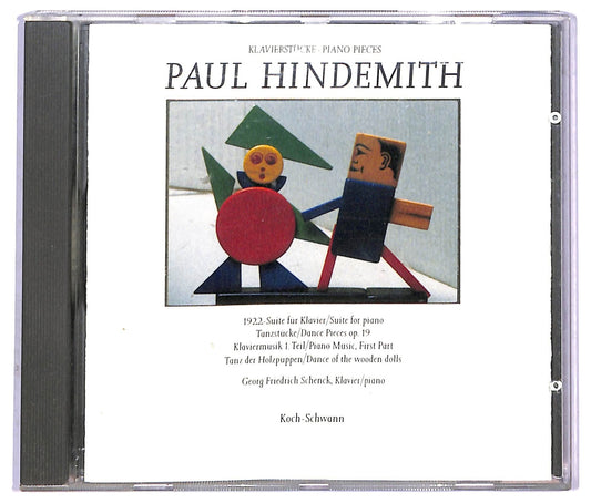 EBOND Paul Hindemith - Klavierstucke Piano Pieces CD CD091502