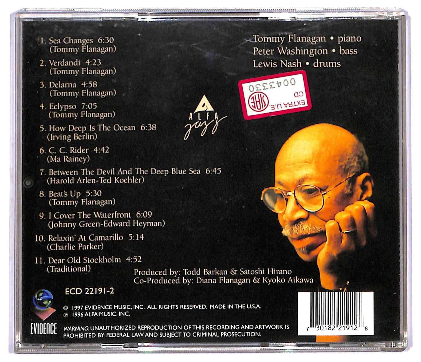 EBOND Tommy Flanagan Trio - Sea Changes CD CD091519
