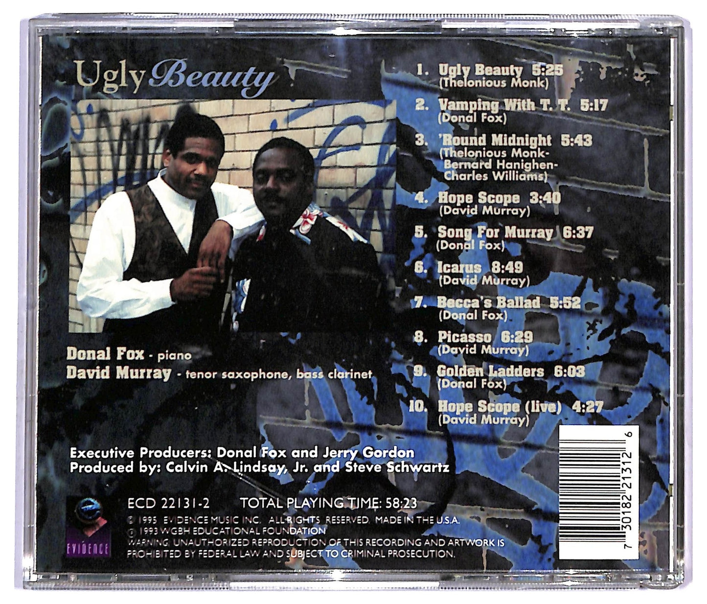 EBOND Donal Fox, David Murray - Ugly Beauty CD CD091543