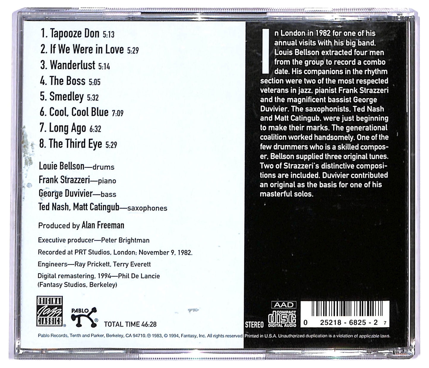 EBOND Louie Bellson - Cool, Cool, Blue CD CD091552