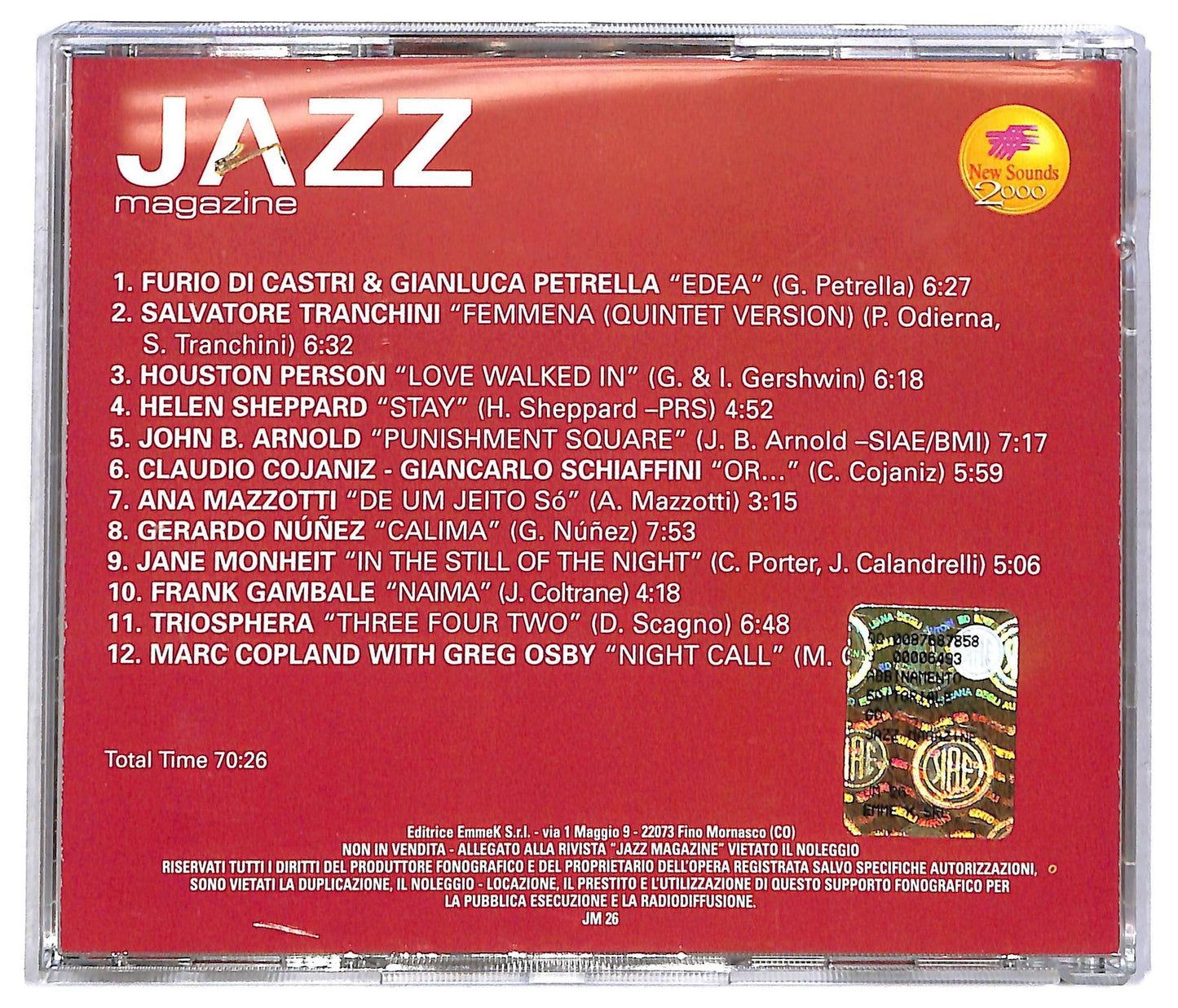 EBOND Various - Jazz Magazine Vol. 26 CD CD091637