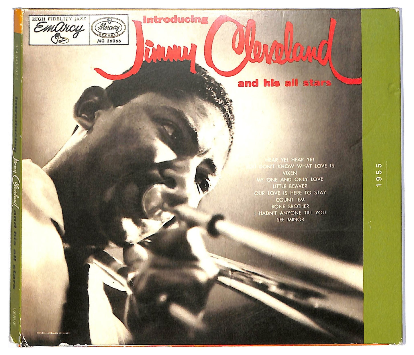 EBOND Jimmy Cleveland And His All Stars - Introducing Jimmy Cleveland And His All Stars CD CD091645