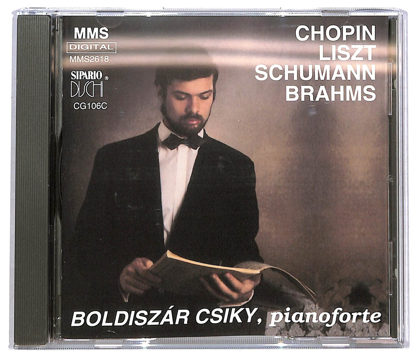 EBOND Chipin Liszt Shumann Brahms - Bolsiazar Csiky Pianoforte CD CD091657