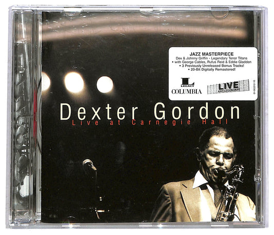 EBOND Dexter Gordon - Live At Carnegie Hall CD CD091753