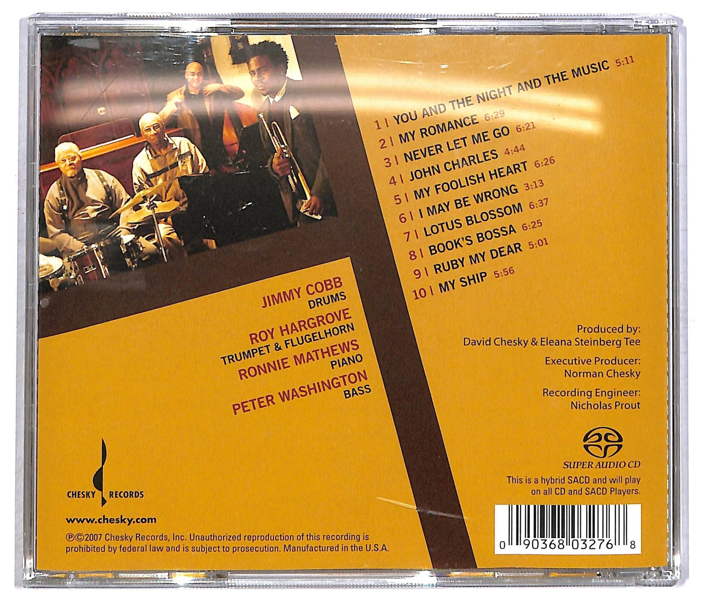 EBOND The Jimmy Cobb Quartet - Cobb's Corner CD CD091757