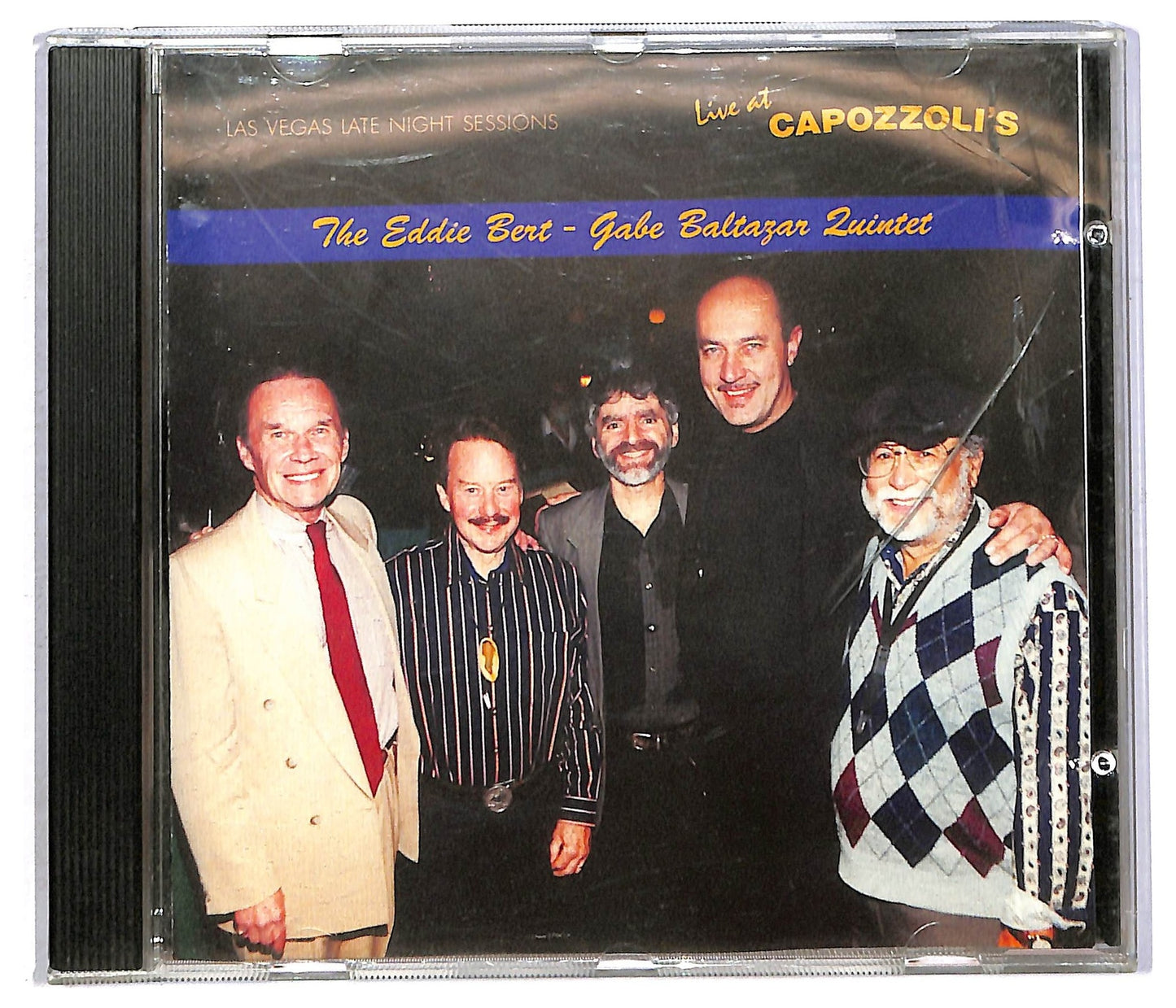 EBOND The Eddie Bert - Gabe Baltazar Quintet - Live At Capozzoli's CD CD091762