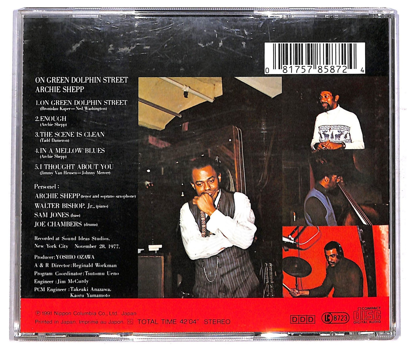 EBOND Archie Shepp - On Green Dolphin Street CD CD091917