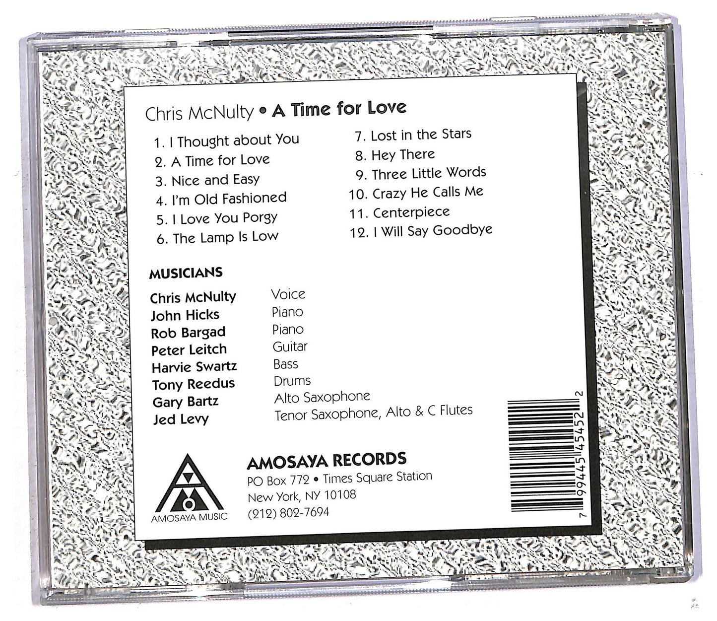 EBOND Chris McNulty - A TIme for Love CD CD091921