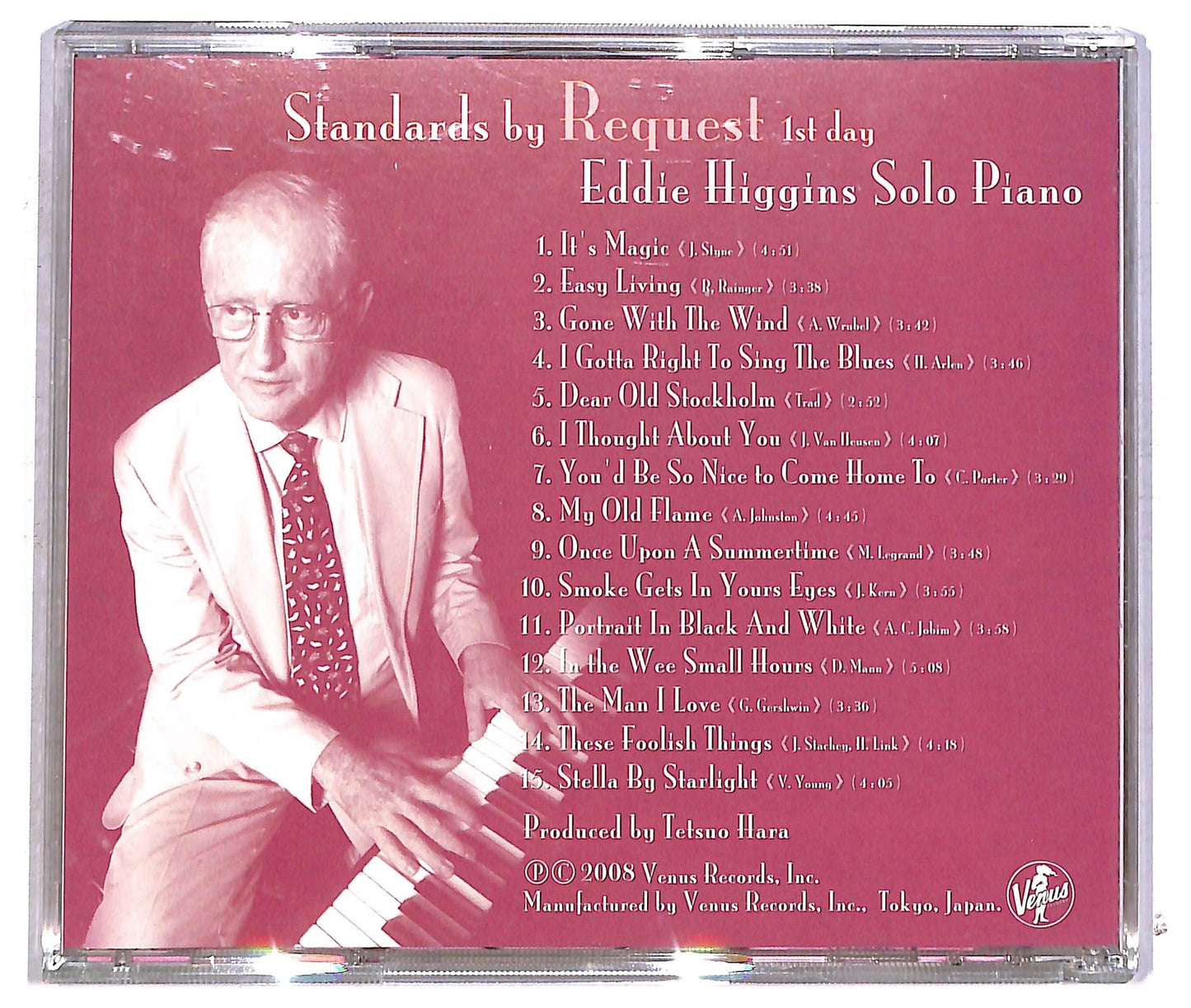 EBOND Eddie Higgins - Standards By Request 1st Day CD CD091926