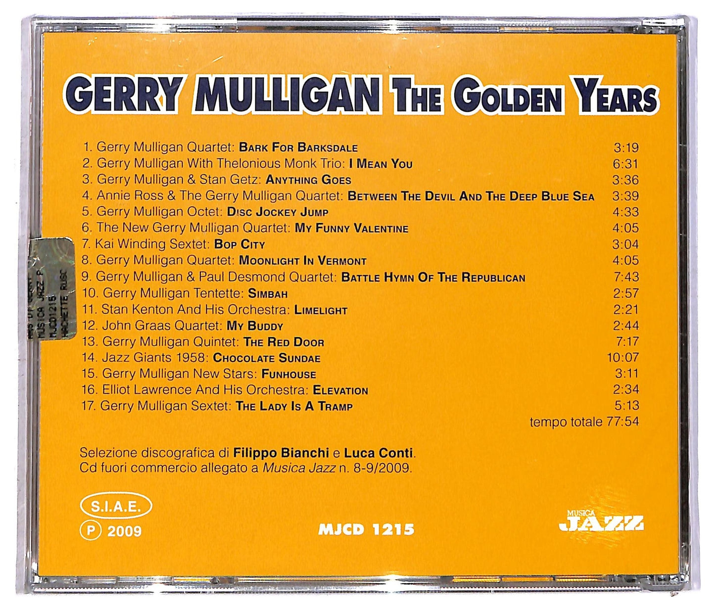 EBOND Gerry Mulligan - The Golden Years CD CD091928