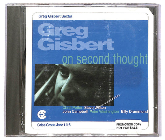 EBOND Greg Gisbert Sextet - On Second Thought CD CD091935