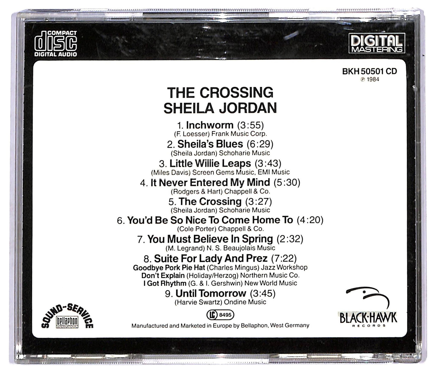 EBOND Sheila Jordan - The Crossing CD CD092013