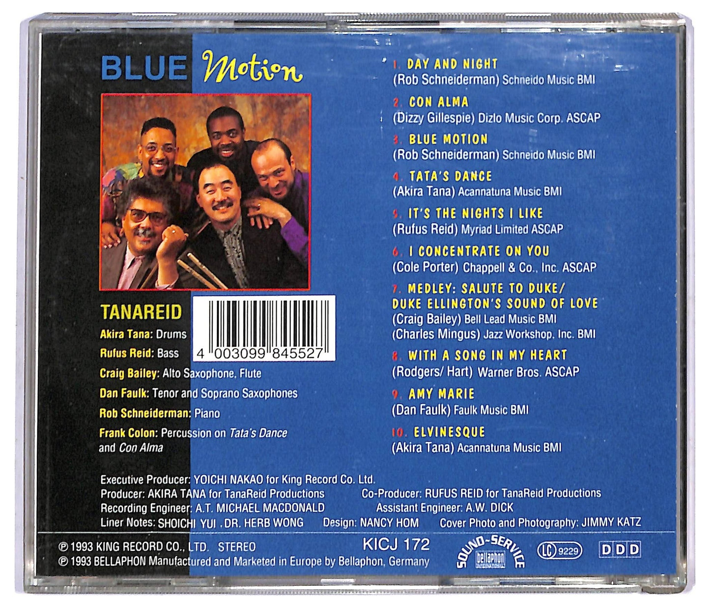 EBOND TanaReid - Blue Motion CD CD092025