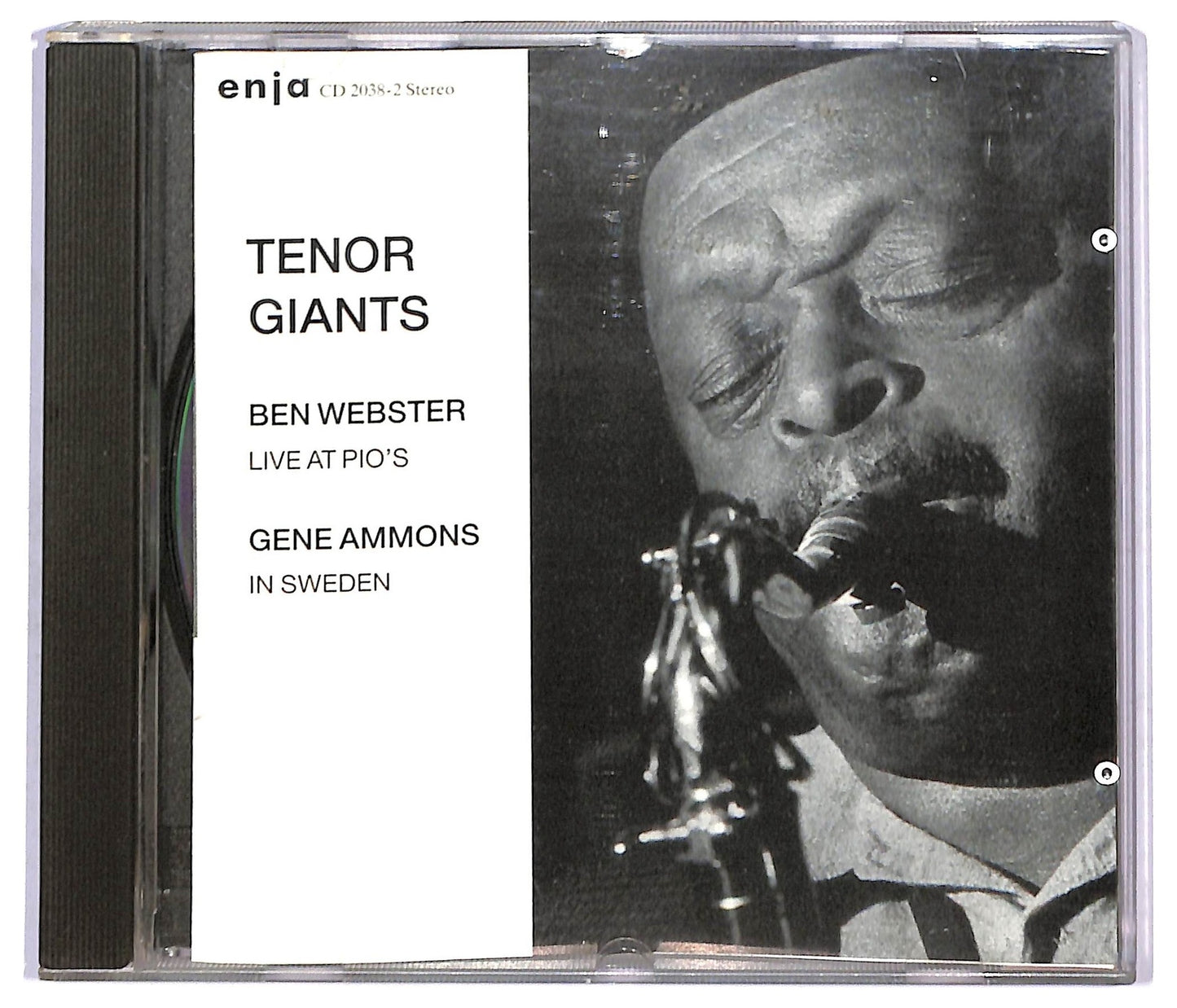 EBOND Ben Webster Gene Ammons - Tenor Giants Live At Pio's CD CD092028