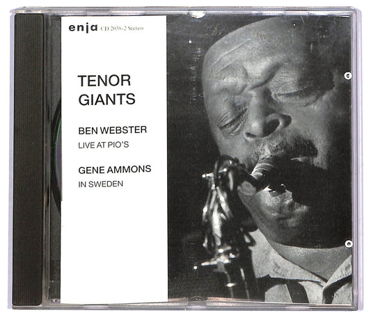 EBOND Ben Webster Gene Ammons - Tenor Giants Live At Pio's CD CD092028