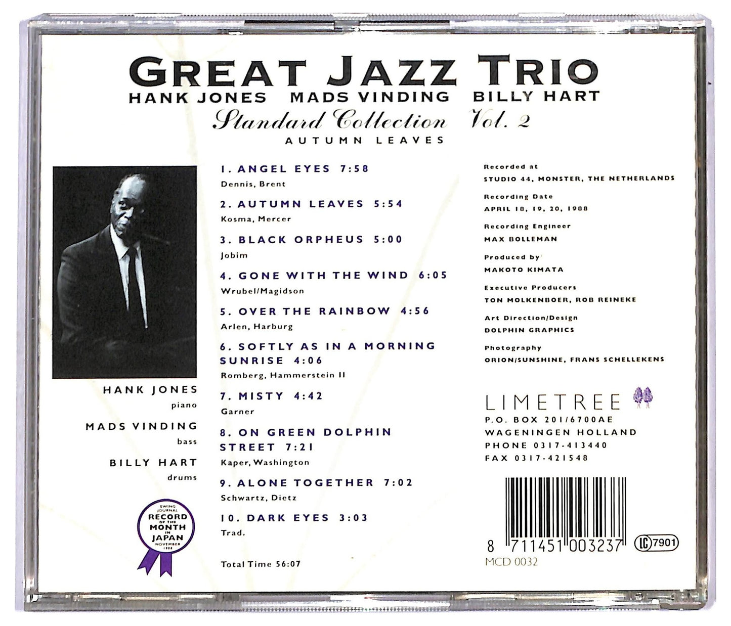 EBOND The Great Jazz Trio - Standard Collection, Vol. 2 CD CD092053