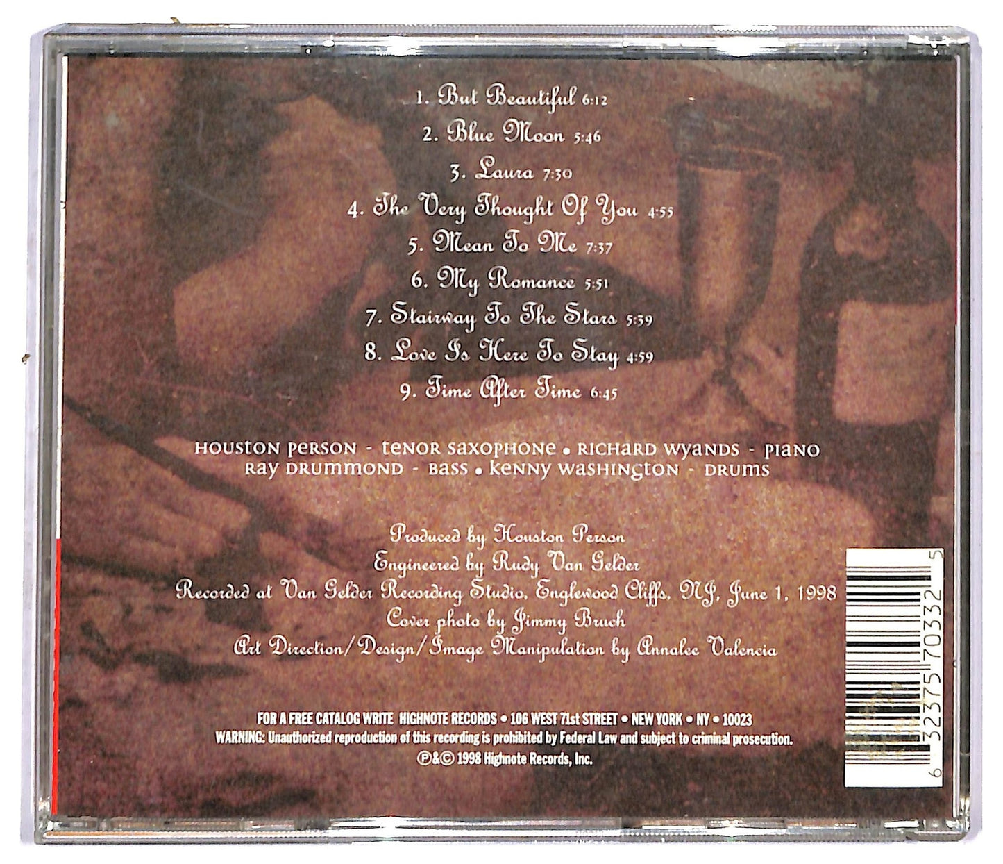 EBOND Houston Person - My Romance CD CD092057