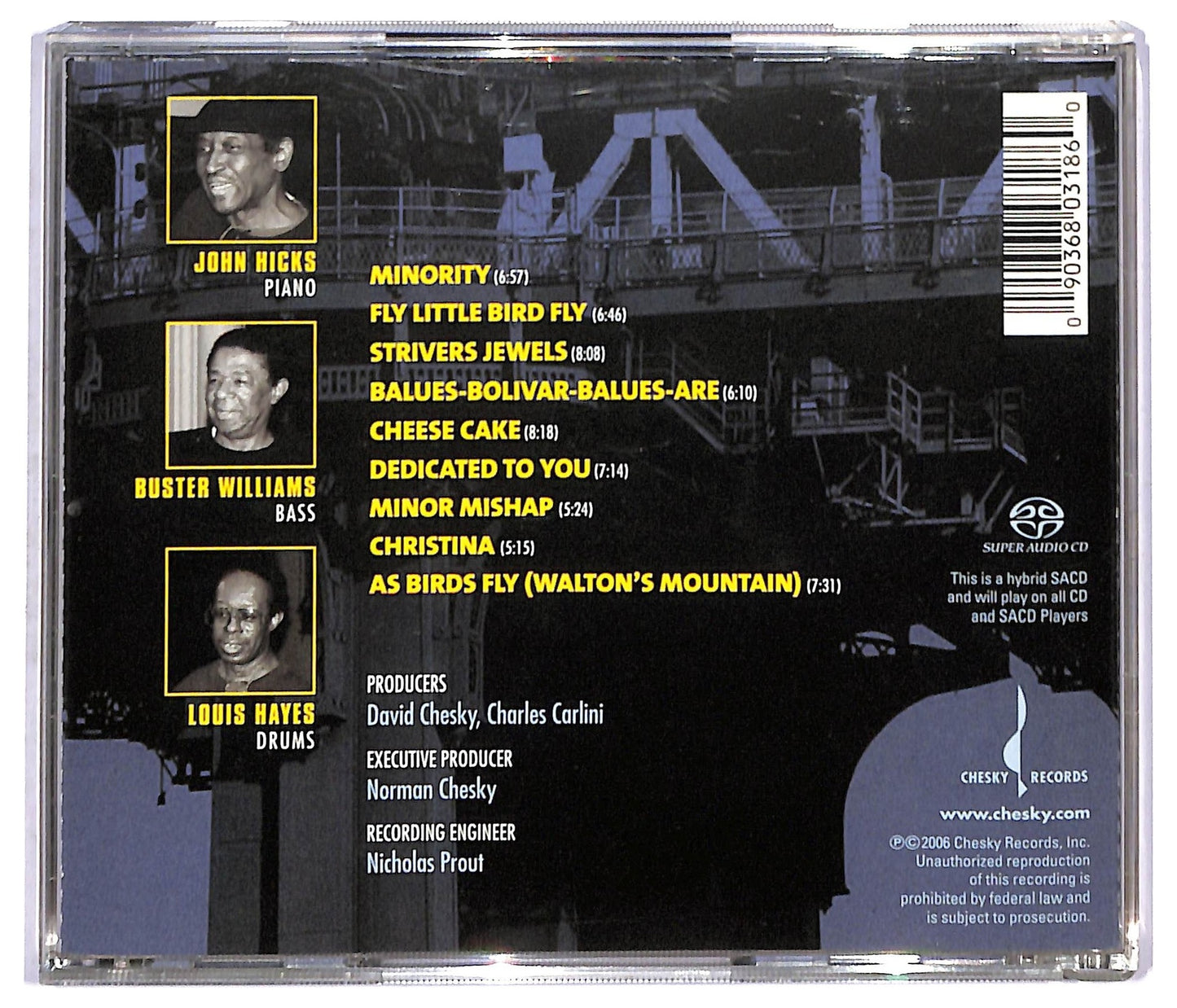 EBOND John Hicks Buster Williams Louis Hayes - On The Wings Of An Eagle CD CD092107