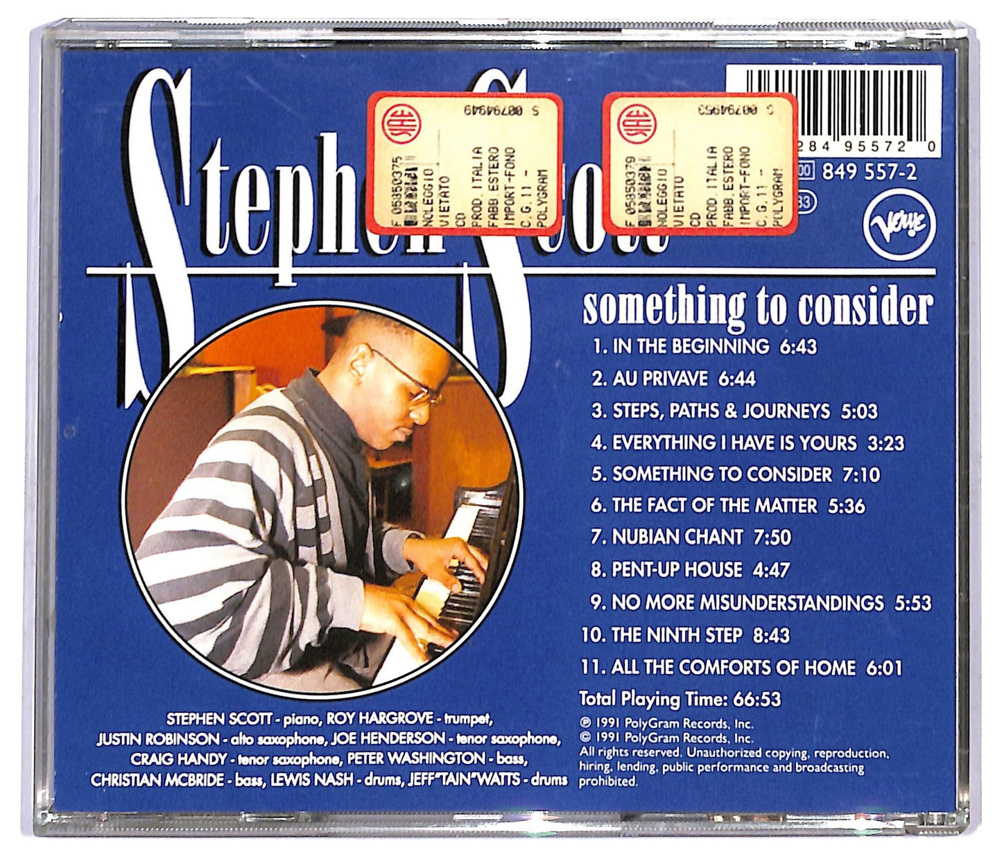 EBOND Stephen Scott - Something To Consider CD CD092111