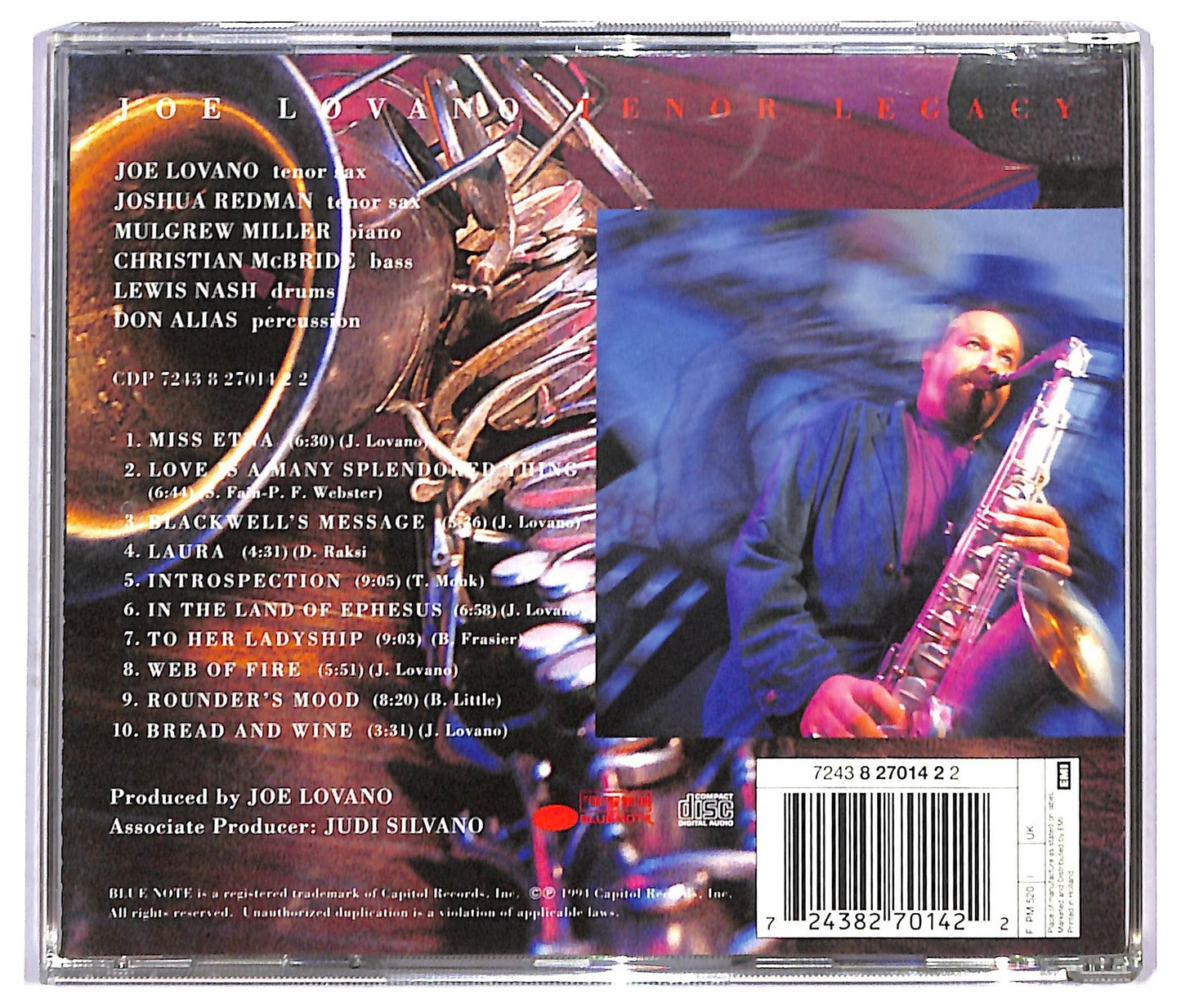 EBOND Joe Lovano - Tenor Legacy CD CD092125