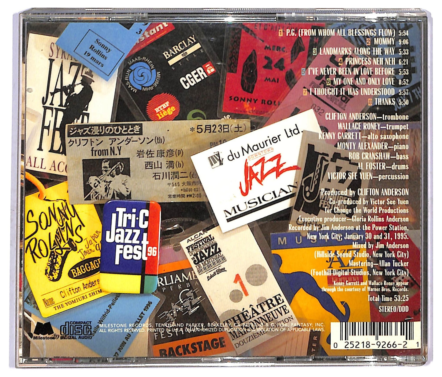 EBOND Clifton Anderson - Landmarks CD CD092134