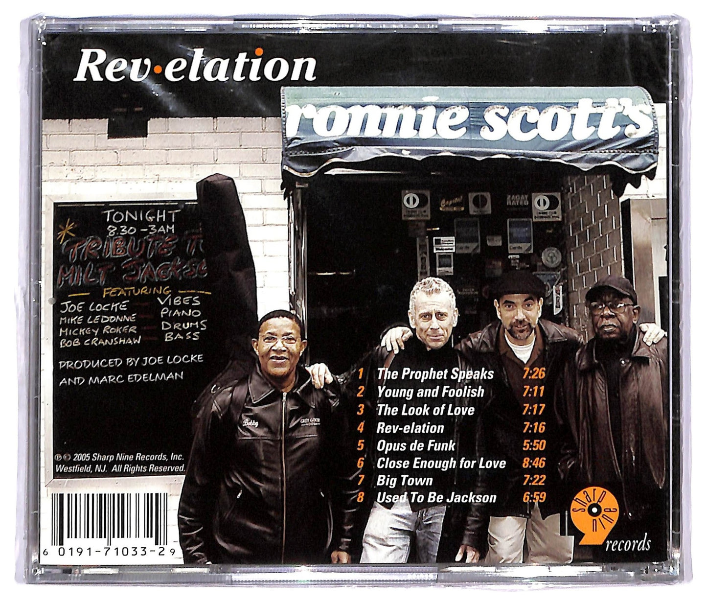 EBOND Joe Locke And The Milt Jackson Tribute Band - Rev·elation CD CD092139