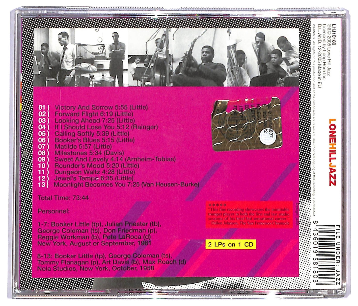 EBOND Booker Little Feat George Coleman - Complete Recordings CD CD092153