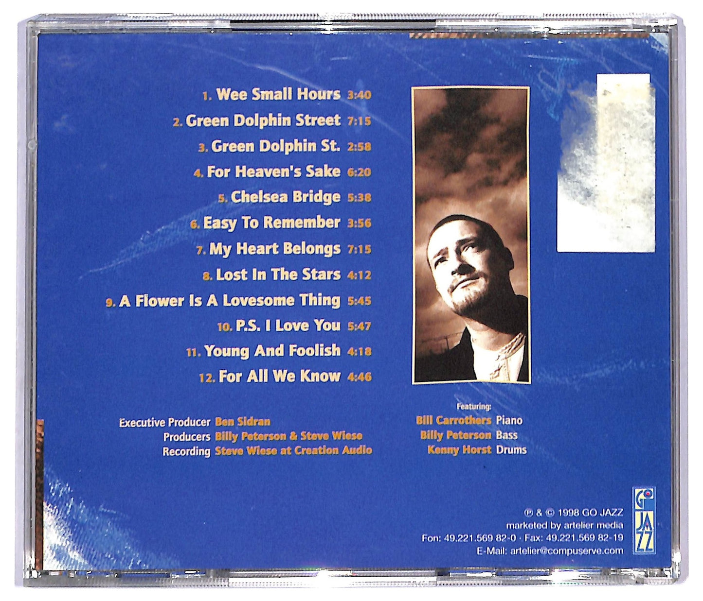 EBOND Bill Carrothers - After Hours CD CD092155