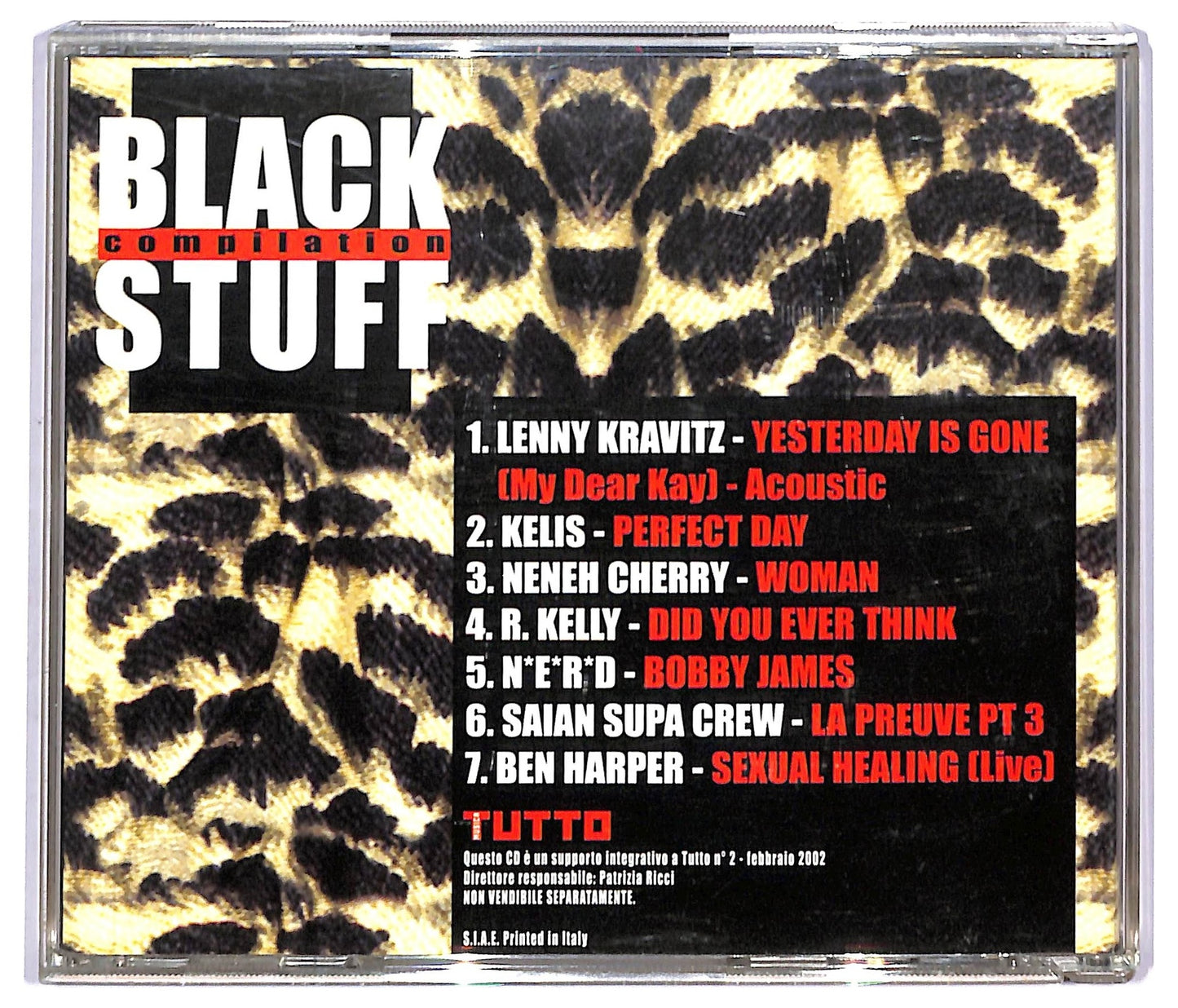EBOND Various - Black Stuff Compilation CD CD092204