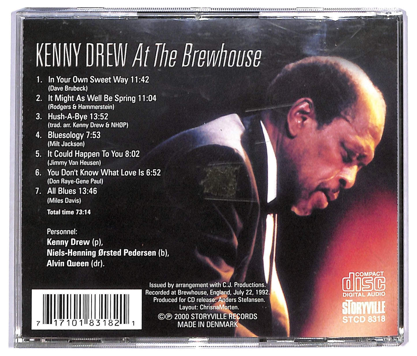 EBOND Kenny Drew Trio - At The Brewhouse CD CD092210