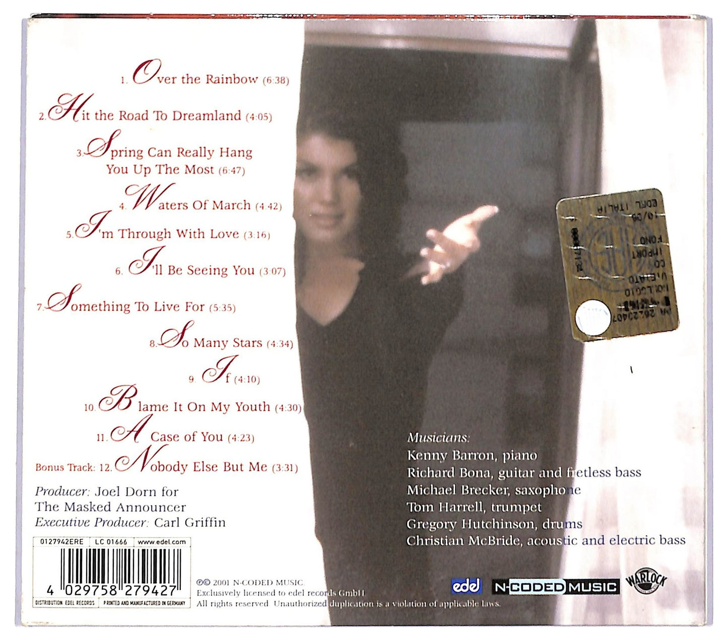 EBOND Jane Monheit - Come Dream With Me CD CD092238