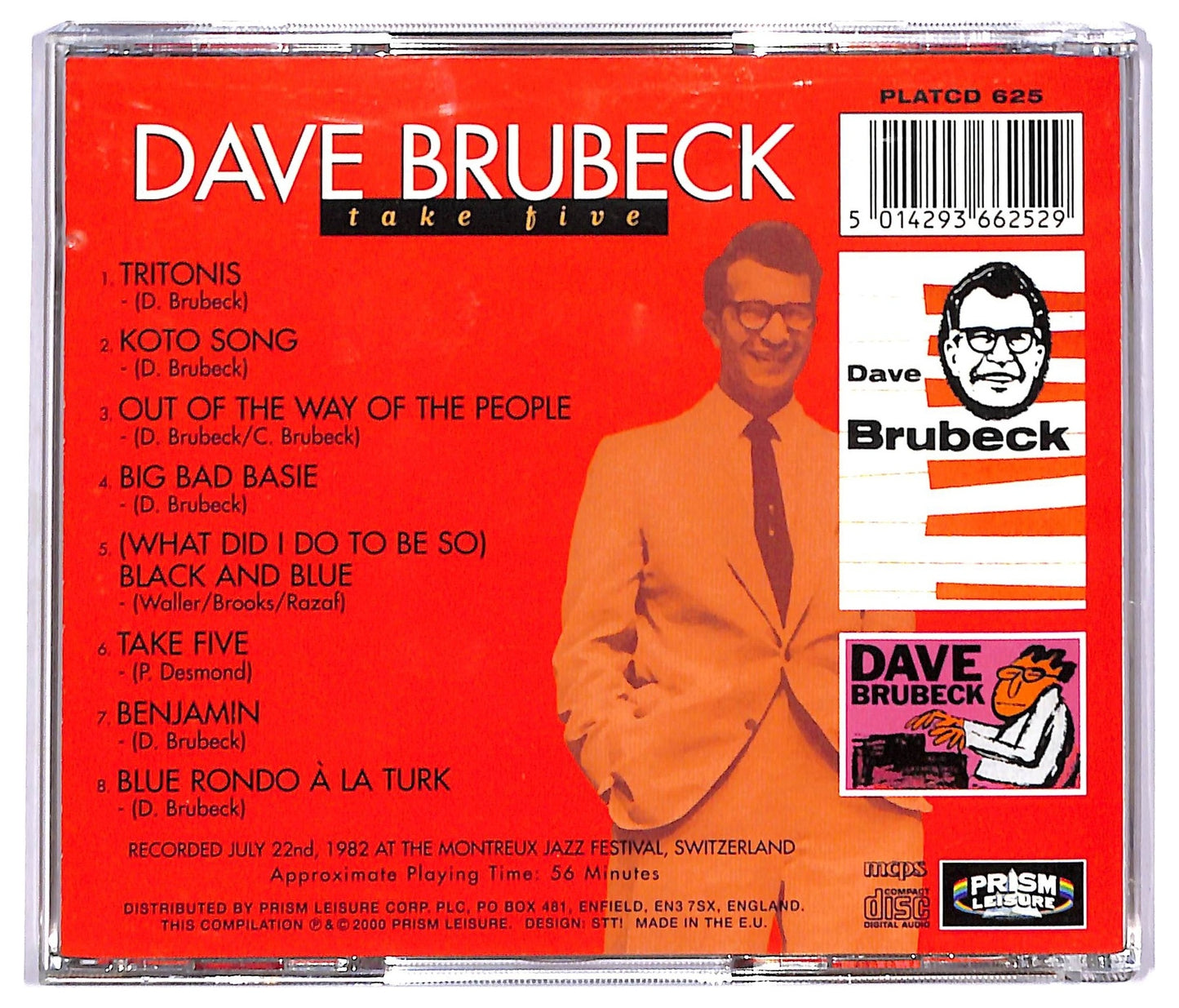EBOND Dave Brubeck - Take Five CD CD092242