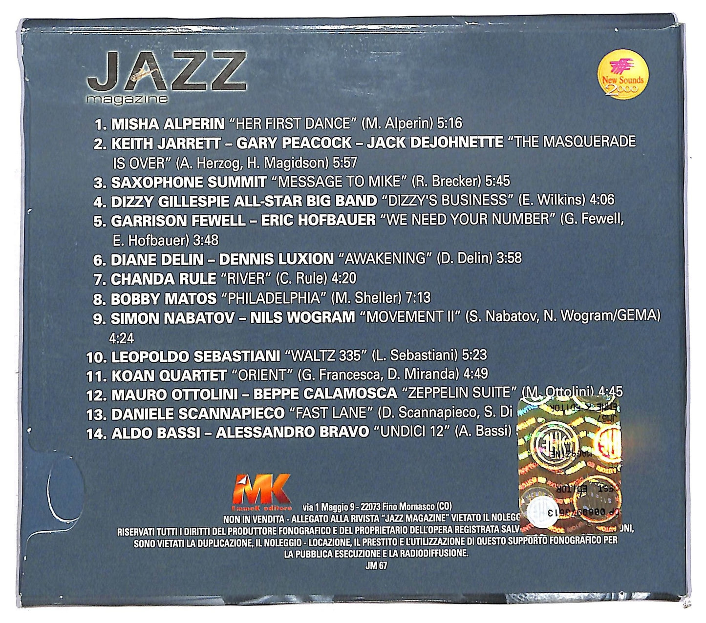 EBOND Various - Jazz Magazine 67 CD CD092332