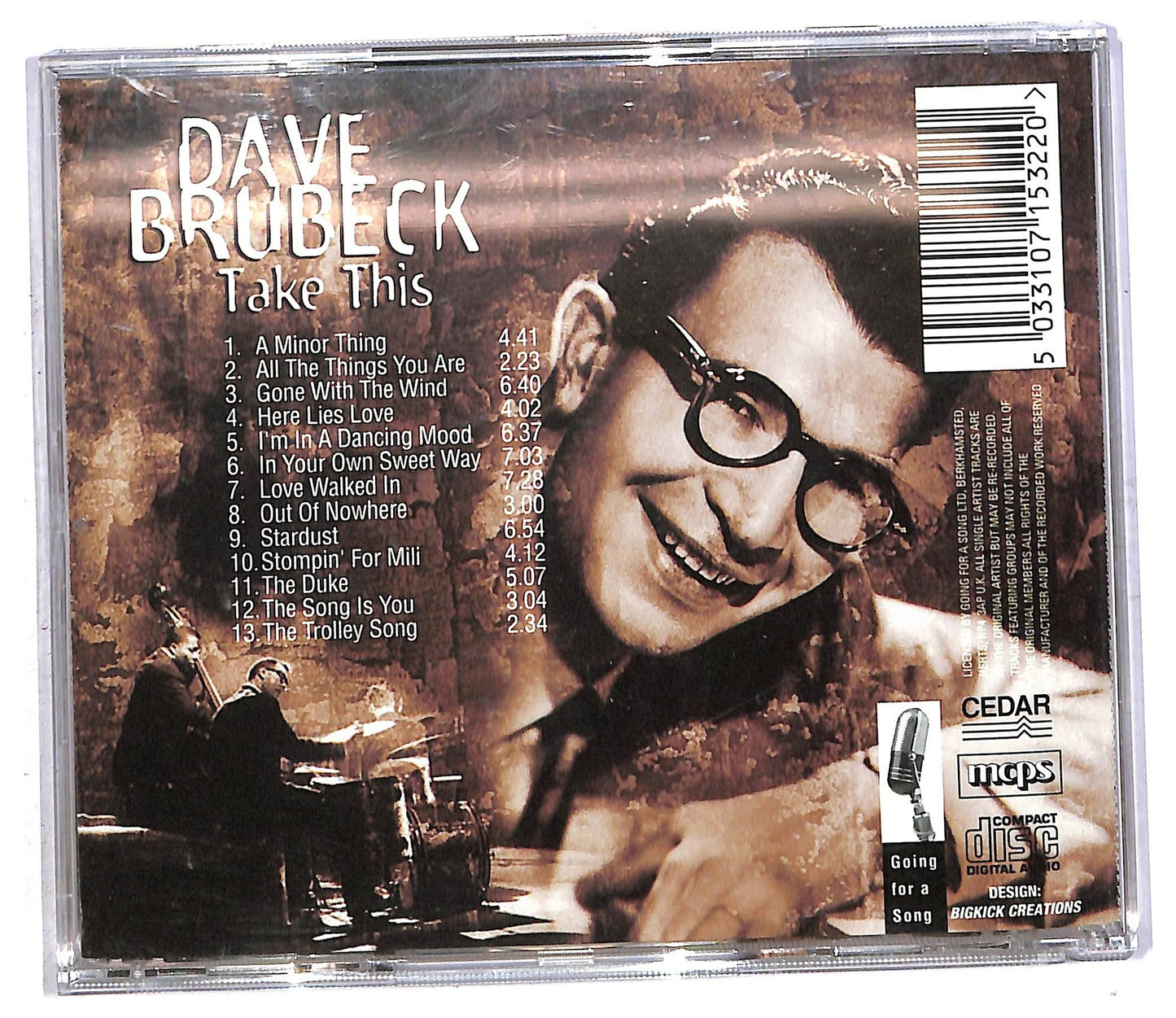 EBOND Dave Brubeck - Take This CD CD092346