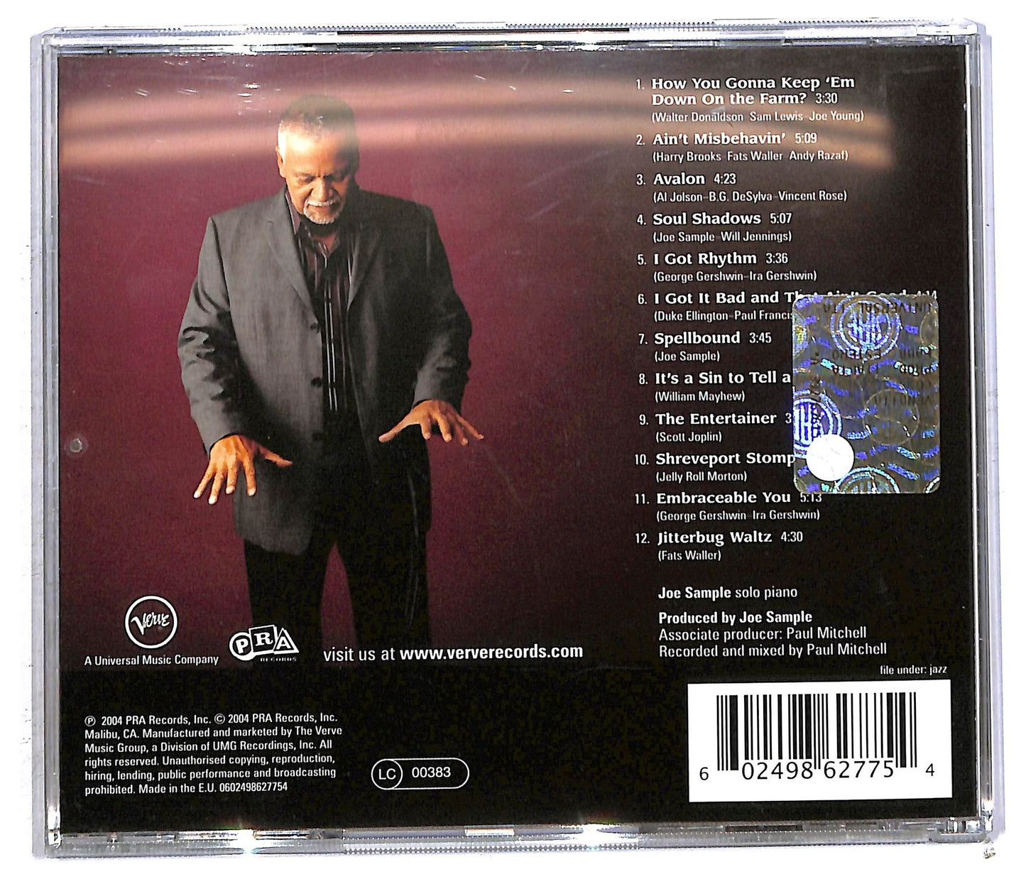 EBOND Joe Sample - Soul Shadows CD CD092408